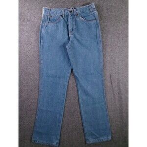 Mission Ridge Jeans Men 32X32 Blue Straight Leg Regular Fit Light Wash Work New